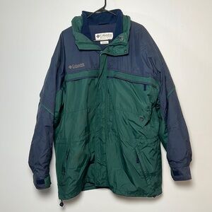 Columbia Vintage Mens Jacket XL Gizzmo Tech Series 3-in-1 Ski Snowboard Coat